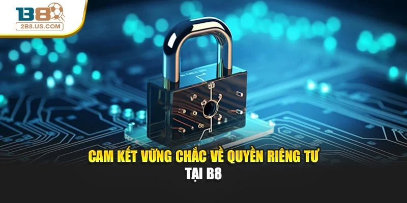 Cam kết vững chắc về quyền riêng tư tại B8