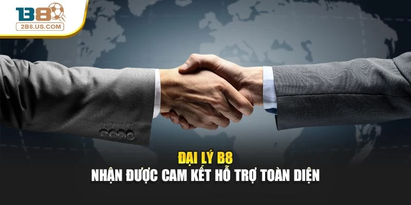 Đại lý B8 nhận được cam kết hỗ trợ toàn diện
