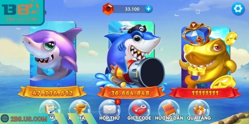 Hệ thống vũ khí đẳng cấp có tại bắn cá tiểu tiên cá